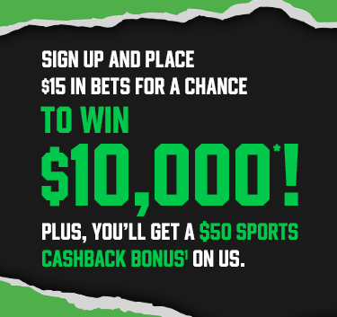 Sign-up and place $15 in bets with PROLINE+ to score a $50 Sports Bonus*