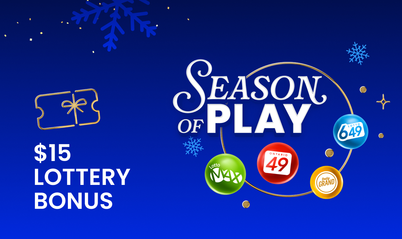 Get a $15 lottery bonus when you sign up and buy a ticket! Terms and Conditions apply.