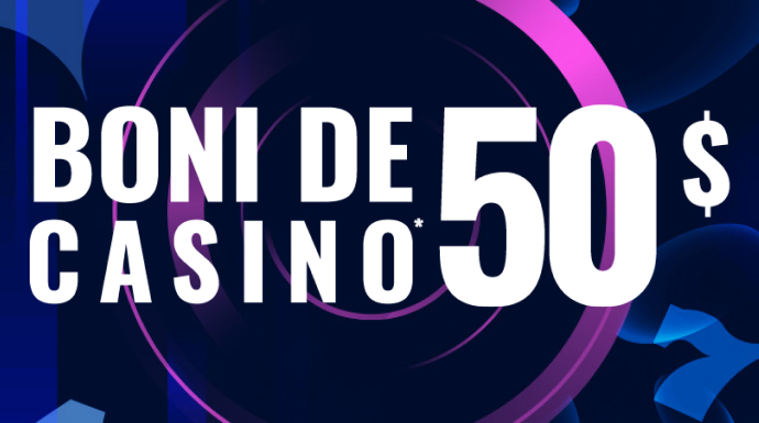 Boni de casino pouvant atteindre 50 $