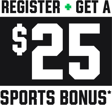 register get a 25 sports bonus