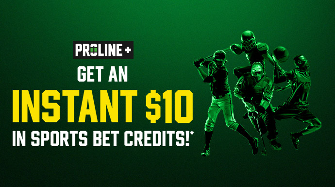 Get an INSTANT $10 in Sports Bet Credits!*