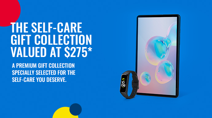 The Self-Care Gift Collection — valued at $600* A premium gift collection specially selected for the self-care you deserve.