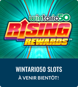 Wintario50 Slots À Venir Bientôt
