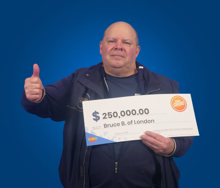 Photo de Bruce B. GAGNANT À DAILY GRAND