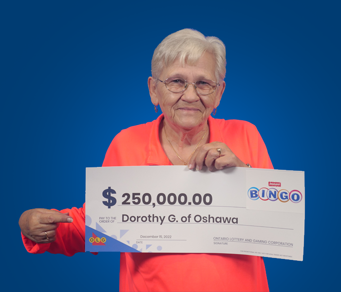 Photo of INSTANT BINGO MULTIPLIER Winner Dorothy G.