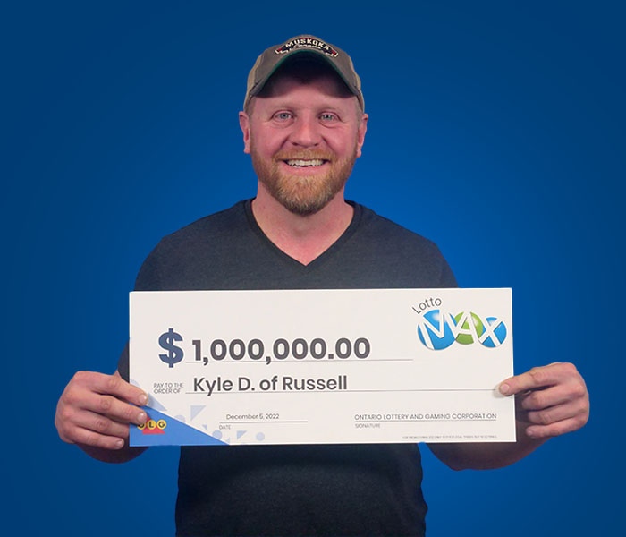 Photo of LOTTO MAX Winner Kyle D.
