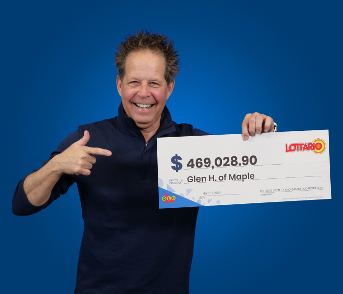 Photo of LOTTARIO WINNER Glen H.