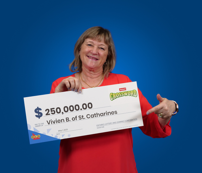 Photo of INSTANT CROSSWORD DELUXE Winner Vivien B.  